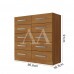 COMODA 10G RODIAL TORRES CINAMOMO 50CO1023