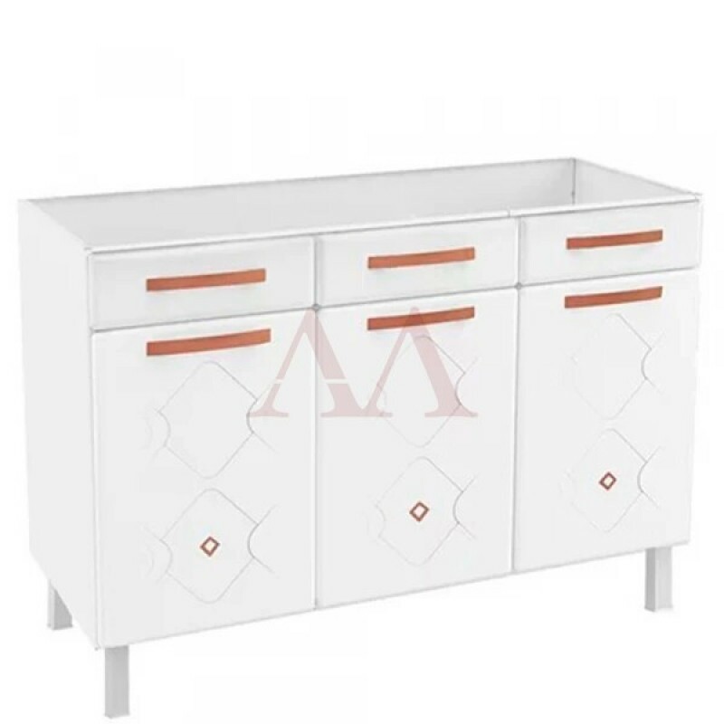 BALCAO TELASUL TRIPLO 2G 1F FALSA P/ PIA NEW MIRAGE BRANCO 815109-01