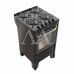 FOGAO 4B BRASLAR PISO HORUS TOP CONTROL AUTOMATICO BLACK