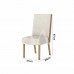 CJ 02 CADEIRAS HENN ANNE TEC/ LINHO NATURE/COURANO