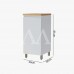BALCAO NESHER 1P ABRIR RAINHA 40CM BRANCO/NATURE 500861
