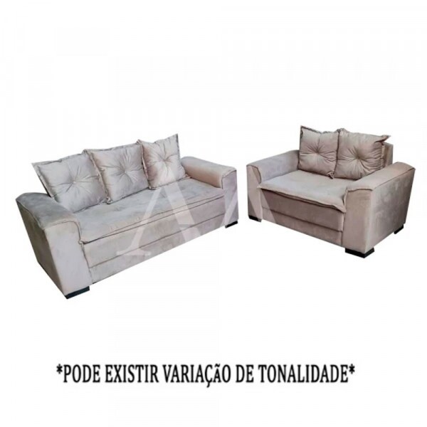 CJ ESTOFADO BOMFLEX 2/3 LUGARES HAITI AREIA ASTECA VELUDO INCA 03 CJ ESTOFADO BOMFLEX 2/3 LUGARES HAITI AREIA ASTECA VELUDO INCA 03