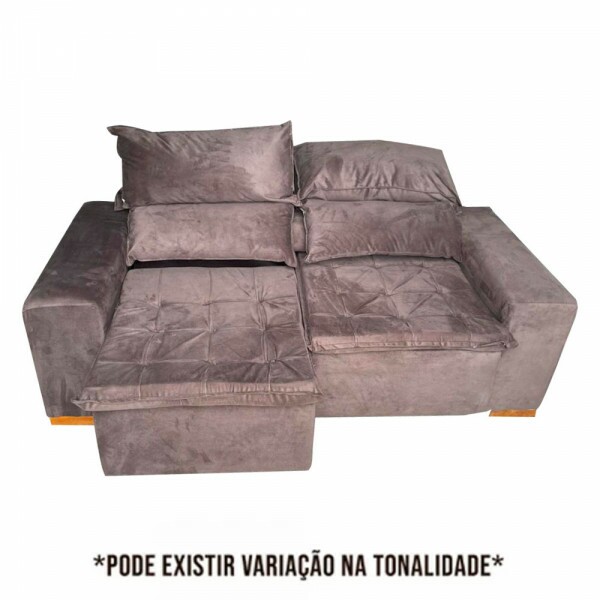 ESTOFADO BOMFLEX CHILE RETRATIL CHOCOLATE VELUDO ASTECA 08 ESTOFADO BOMFLEX CHILE RETRATIL CHOCOLATE VELUDO ASTECA 08