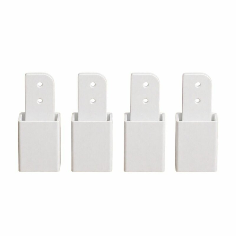KIT TCIL PES C/4 PLASTICO C/ REGULAGEM BRANCO