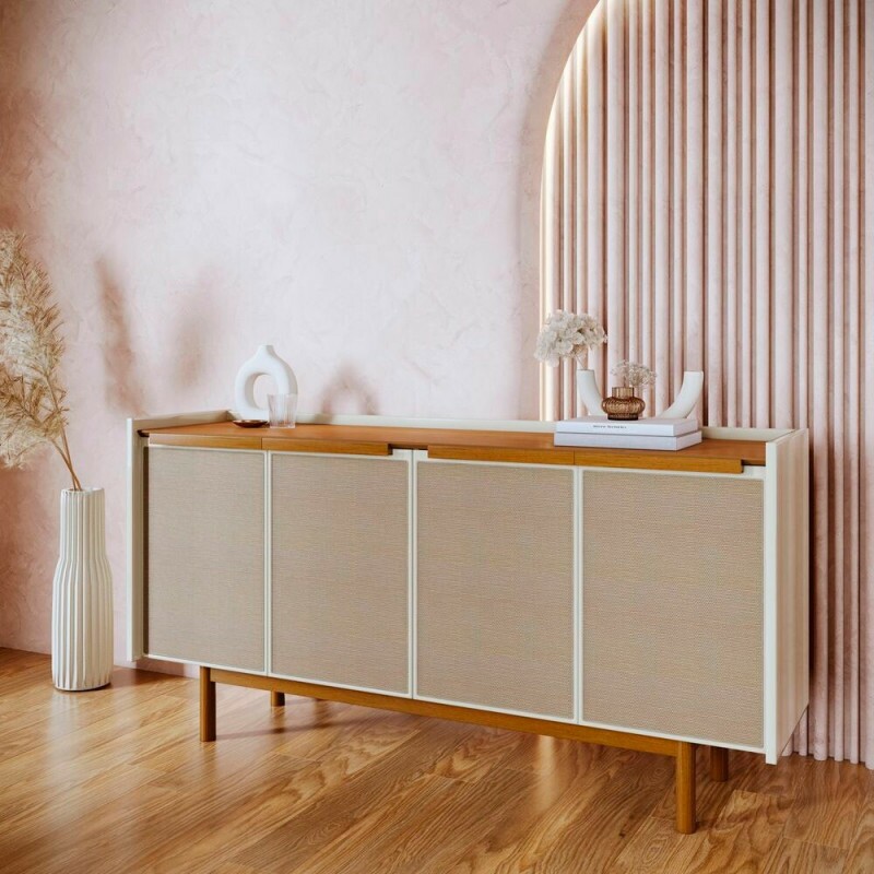 BUFFET IMCAL 4P DUNE 1.8 OFF WHITE/NATURE