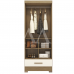 ROUPEIRO 2P. ABRIR 1G RODIAL SMART PLUS CINAMOMO/OFF WHITE 51GR2123S