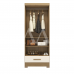 ROUPEIRO 2P. ABRIR 1G RODIAL SMART PLUS CINAMOMO/OFF WHITE 51GR2123S