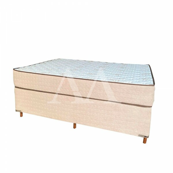 CJ BASE BOX/COLCHAO MOLAS ENSACADAS 138X188X75 MERON VERONA SOFT