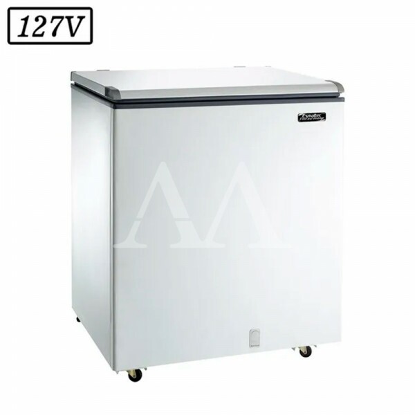 FREEZER CONSERVADOR ESMALTEC ECH250 HORIZONTAL 230L 127V BRANCO