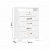COMODA 5G DEMOBILE TRIUNFO C/PE BRANCO