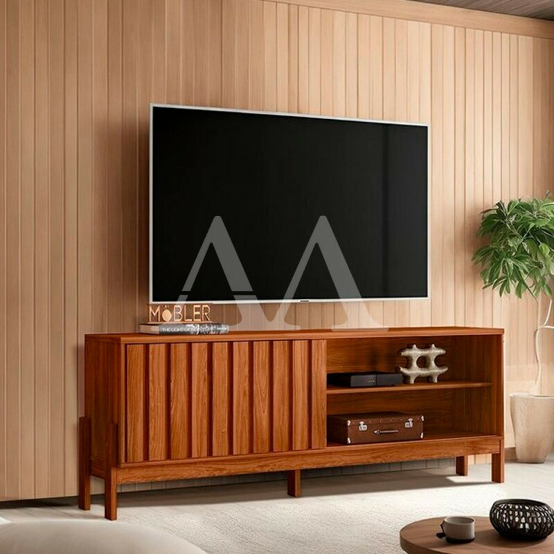 RACK BANCADA MOBLER NEW AURORA CINAMOMO MEL