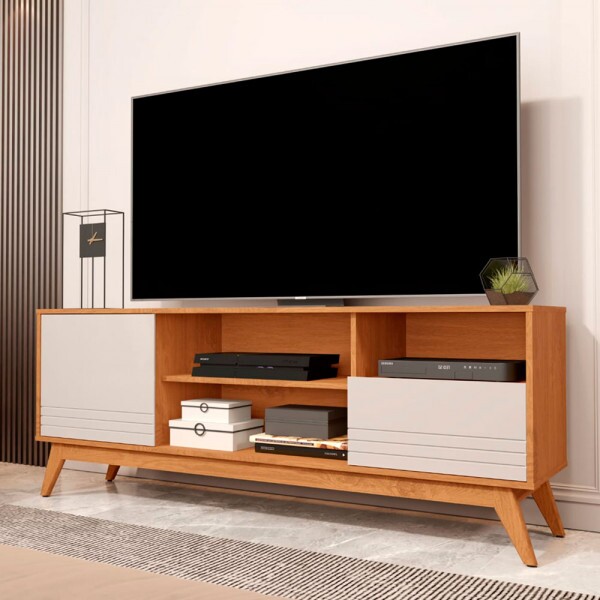 RACK GIGA KAIRO WOOD NATURE/OFF WHITE RACK GIGA KAIRO WOOD NATURE/OFF WHITE