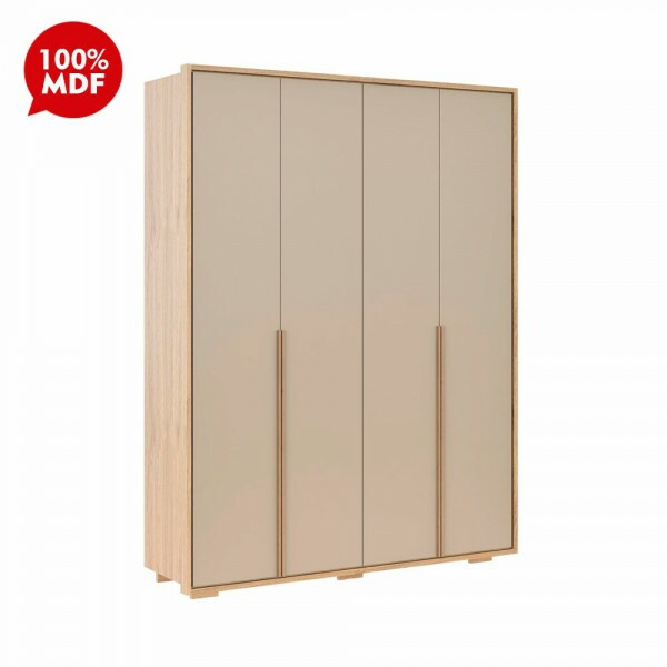 ROUPEIRO 4P. ABRIR 3G ROBEL CONCEPT 1.8 PUX PERFIL C/ PES HANOVER/FENDI LISO