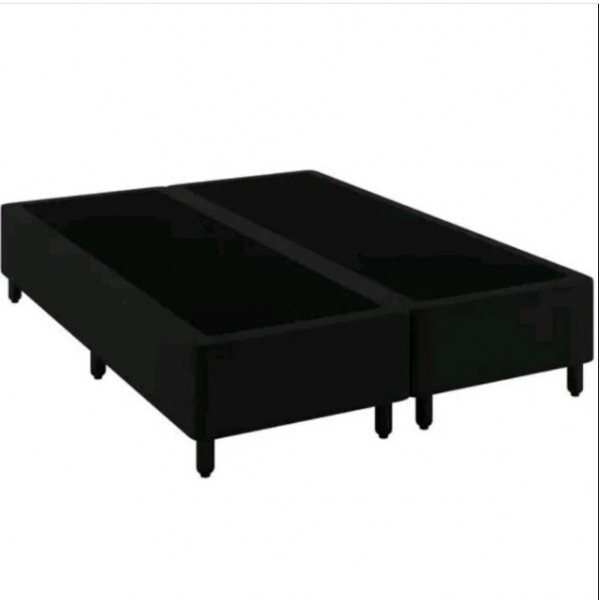 BASE BOX 158X198X27 BIPARTIDA MERON PRETO BASE BOX 158X198X27 BIPARTIDA MERON PRETO