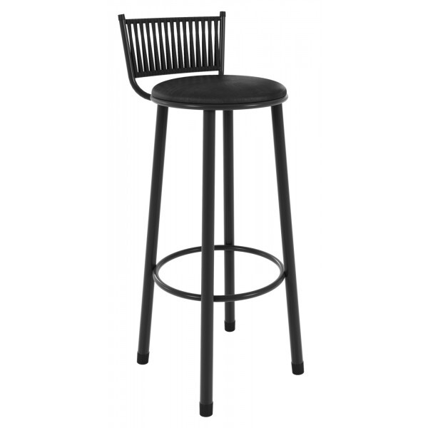 BANQUETA PAONANDA BETE NAUTICA C/CORDA PRETO FOSCO