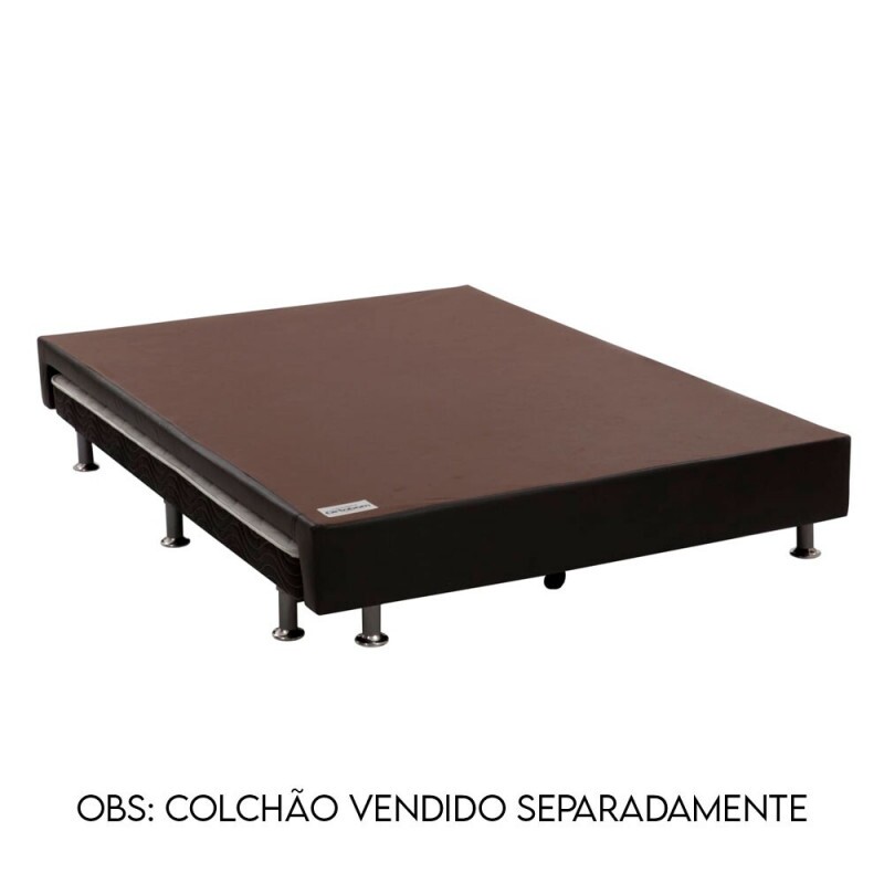 BASE BOX 138X188X25 ORTOBOM SOMMIER CORINO VAZADA PRETO BASE BOX 138X188X25 ORTOBOM SOMMIER CORINO VAZADA PRETO