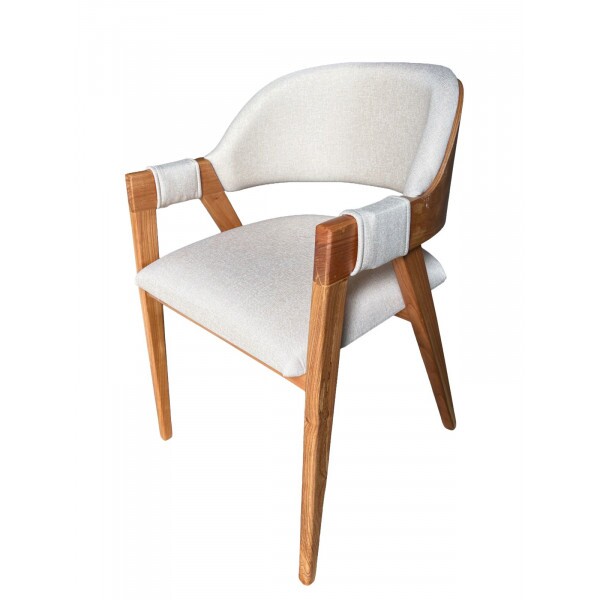 CADEIRA SOMAR VIENA MEL 414 LINHO GELO