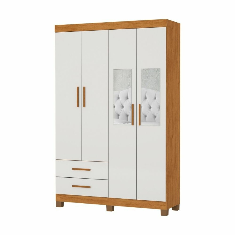 ROUPEIRO 4P. ABRIR 2G CARIOCA HERCULES GOLD C/ESP E C/PE CINAMOMO/OFF WHITE