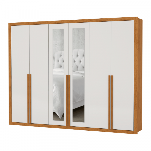 ROUPEIRO 6P. ABRIR 6G CARIOCA CHICAGO C/ESP E C/PE CINAMOMO/OFF WHITE