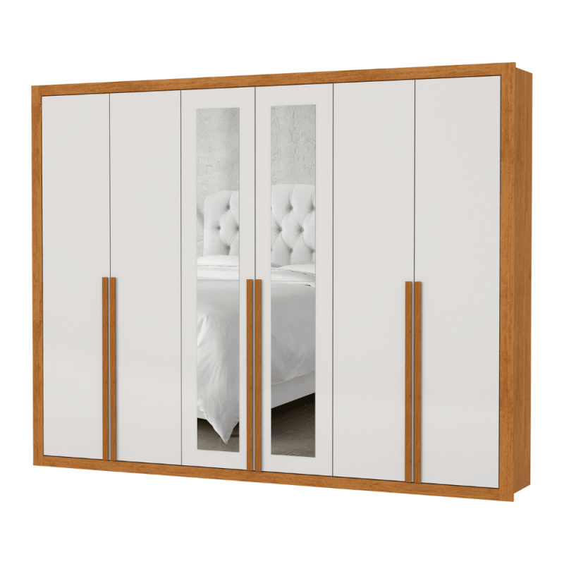 ROUPEIRO 6P. ABRIR 6G CARIOCA CHICAGO C/ESP E C/PE CINAMOMO/OFF WHITE