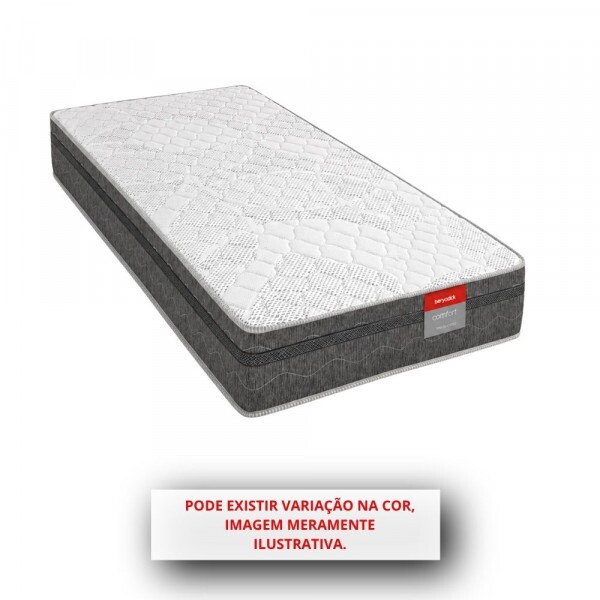 COLCHAO MOLAS 88X188X24 RECONFLEX COMFORT BLACK ENSACADAS