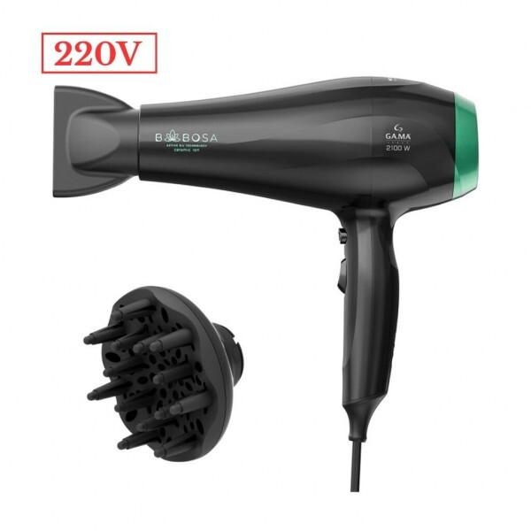 SECADOR DE CABELO GAMA BABOSA CERAMIC ION 2100W 220V