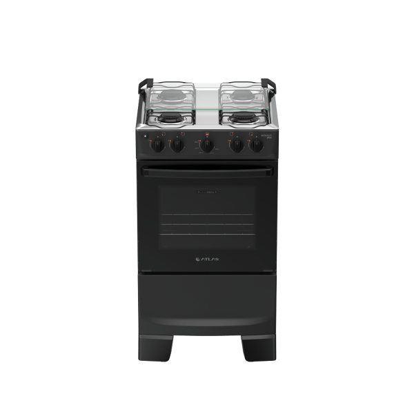 FOGAO 4B ATLAS MONACO PLUS PRETO 25