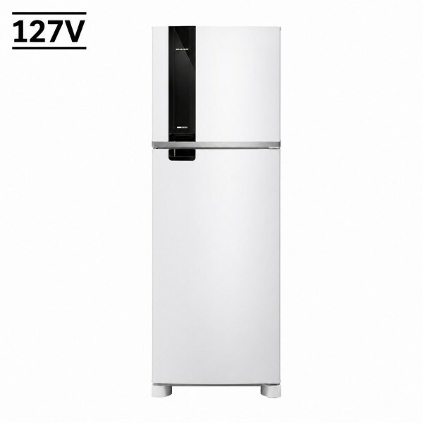 REFRIGERADOR BRASTEMP DOMEST BRM46 FROST FREE DUPLEX 385L 220V BRANCO REFRIGERADOR BRASTEMP DOMEST BRM46 FROST FREE DUPLEX 385L 220V BRANCO