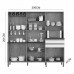 KIT 12P 2G RONIPA MALBEC AMENDOA/BRANCO
